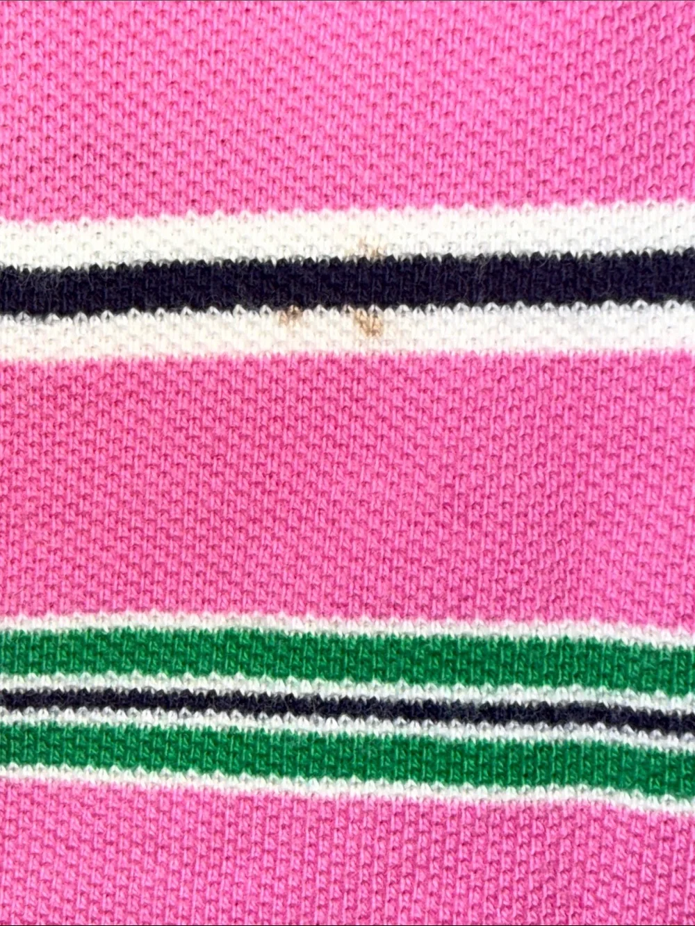 Polo by Ralph Lauren Men’s XL Custom Fit Pink Striped Cotton Polo Shirt